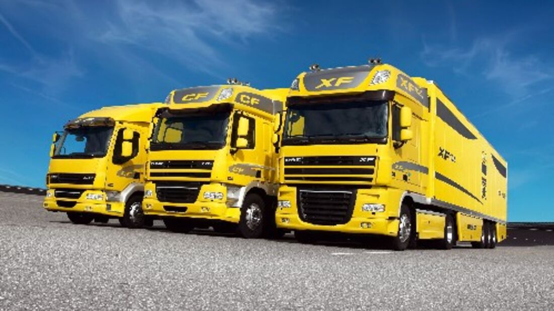 DAF erreicht 2009 hohe Marktanteile