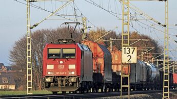DB Cargo Güterzug im Einzelwagenverkehr