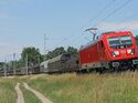 DB Cargo mit Ellok Baureihe 187 im Einzelwagenverkehr