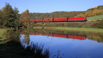 DB Cargo zwischen Treuchtlingen und Pappenheim