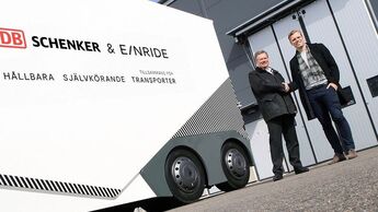 DB Schenker, Einride, Mats Grundius, Robert Falck
