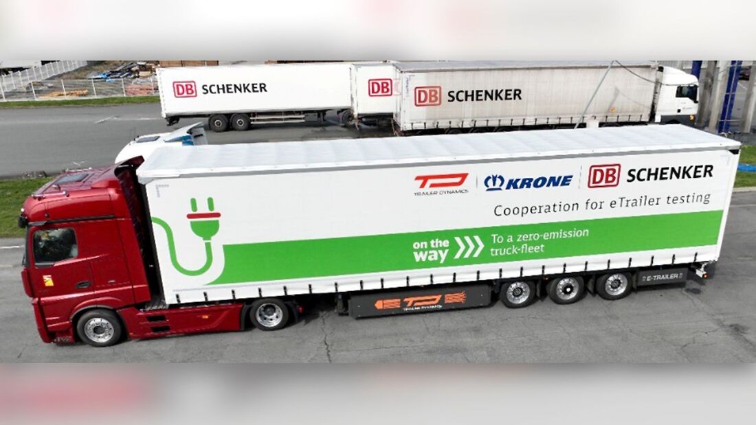 DB Schenker, Trailer Dynamics, eTrailer