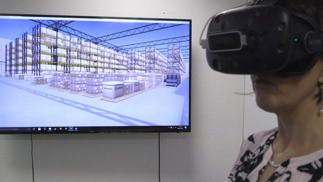 DB Schenker nutzt 3D-Technik und Virtual Reality für die Schulung von Logistikpersonal