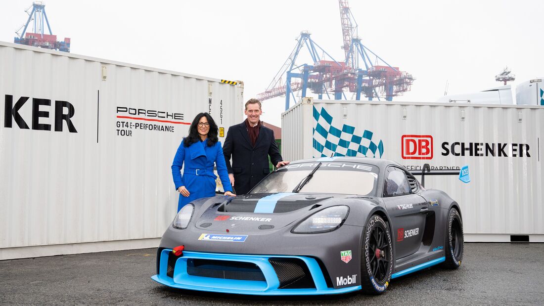 DB Schenker unterstützt Porsche GT4 e-Performance Tour