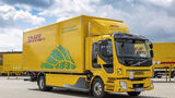 DHL, E-Truck, Koeln, Freight, 12.06.2024. (c) Christoph Papsch - www.christoph-papsch.de - No Model Release - Keine Weitergabe des Fotos an Dritte ohne ausdrueckliche Freigabe durch den Fotografen! Jegliche Verwendung nur mit Urhebervermerk nach Parag. 13 UrhG und gegen Honorar nach MFM oder vorheriger Vereinbarung und Belegexemplar. Die IPTC-Daten und Urheberangaben sind nach Parag. 95c UrhG rechtlich geschuetzt und duerfen nicht entfernt werden.