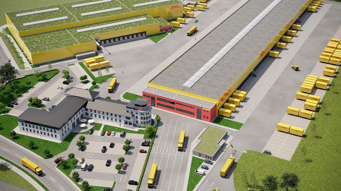 DHL-Neubau in Erlensee 
