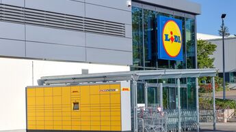 DHL-Packstation bei Lidl