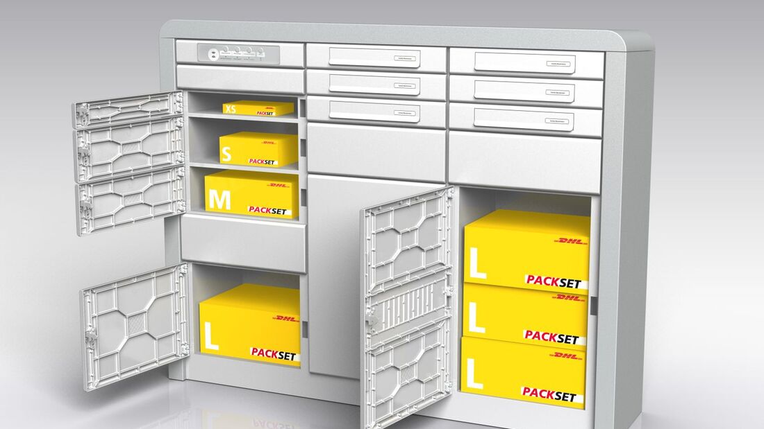 DHL-Paketboxen