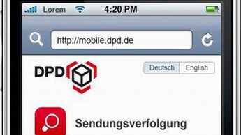 DPD: Internet fürs Handy