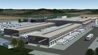 DPD, Paketsortierzentrum