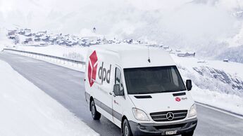 DPD, Winter, Zustellung, letzte Meile, Graubünden