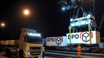 DPD schickt Pakete auf die Schiene