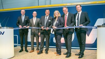 DSV Eröffnung, Westerkappeln, Logistikanlage