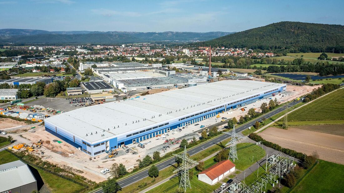 DSV-Standort für den Kunden dm in Neustadt bei Coburg