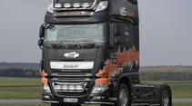 Dachlampenbügel, Scheinwerferbügel, SideBar und Frontbar aus Edelstahl für DAF XF106 Euro 6