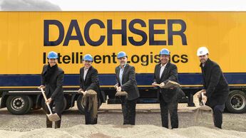 Dachser, Spatenstich, Unna