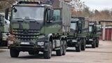 Daimler Truck Arocs der Bundeswehr bei NATO-Übung