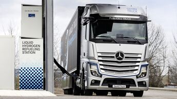 Daimler Truck Linde Engineering sLH2-Tankstelle 2024