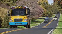 Daimler Truck-Marke Thomas Built Buses präsentiert die 2. Generation des batterielektrischen Schulbusses Jouley

Daimler Truck brand Thomas Built Buses launches second-generation of battery-electric school bus Jouley