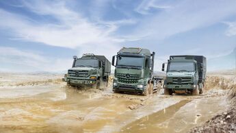 Daimler Truck baut sein Geschäft mit militärischen Fahrzeugen massiv aus.