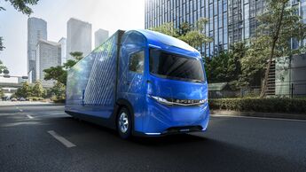 Daimler Trucks prÃ¤sentiert E-FUSO und vollelektrischen schweren Lkw Vision One