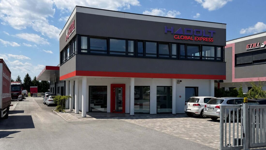 Das Bürogebäude der Niederlassung von Global Express Austria in Kroatien.