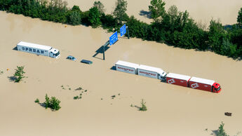 Das Hochwasser in Deutschland