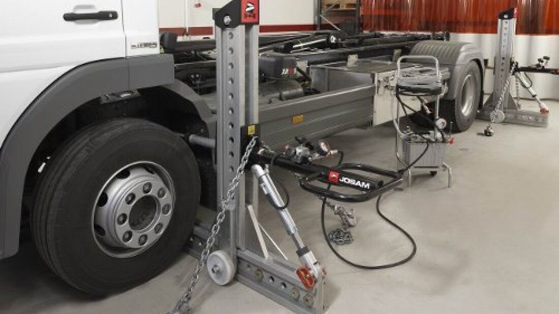 Das Richtsystem I-Press von Josam