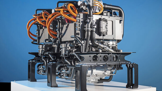 Das Twin-Brennstoffzellensystem von cellcentric für den schweren Lkw-Einsatz
cellcentric twin-fuel-cell system for heavy-duty application
