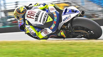 Das Werksteam von Valentino Rossi, Schräglenker, Motorrad