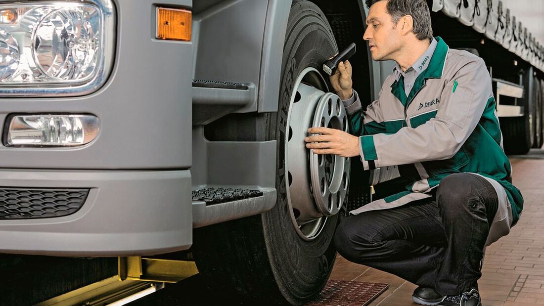 Dekra, Lkw, Prüfung