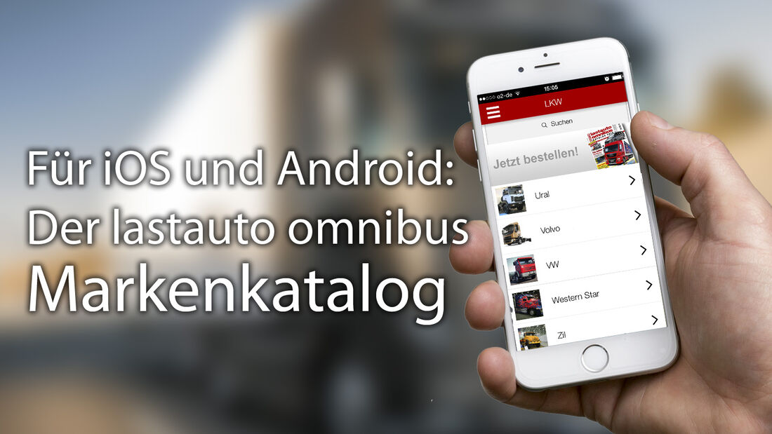 Den Markenkatalog aus dem Nutzfahrzeug-Jahrbuch von lastauto omnibus gibt es jetzt kostenlos in einer App.