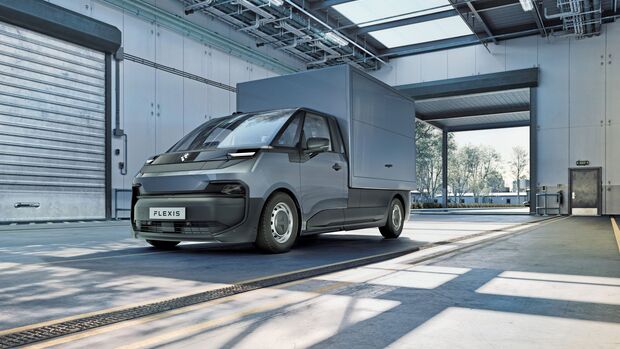 Der Cargo Van integriert im leicht veränderbaren Stufenheck verschiedene Breiten, Höhen und Ladeflächen.