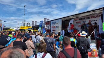 Der FERNFAHRER-Stand auf dem Truck Grand Prix 2025 auf dem Nürburgring.