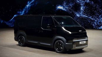 Der Kia PV 5 als Cargo auf dem EV Day 2025.