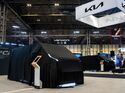 Der Kia PV5 Cargo feiert auf der Commercial Vehicle Show in Birmingham als Kurzversion Europapremiere.