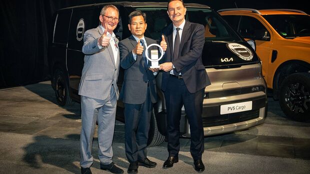 Der Kia PV5-Transporter erhält die Auszeichnung "International Van of the Year 2026".