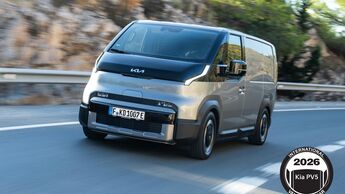 Der Kia PV5-Transporter erhält die Auszeichnung "International Van of the Year 2026".