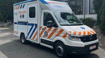 Der MAN TGE erfreut sich mit über 1.800 bestellten Einheiten im Ambulanzbereich zunehmenden Beliebtheit.