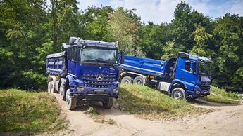 Der Mercedes-Benz Arocs im Einsatz 