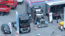 Der Renault Magnum im V-top-Look und der Peterbilt 379 von American Truck Promotion zierten den FERNFAHRER-Stand.