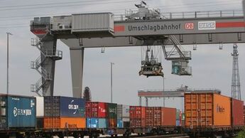 Der Schienengüterverkehr ging 2009 stark zurück