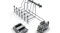 Der Sechs-Zylinder-Dieselmotor mit 12,9-Liter-Hubraum verfügt über das modulare Common-Rail-System für Nutzfahrzeuge von Bosch. Es sorgt für eine effiziente Kraftstoffversorgung und -einspritzung und ist damit unter anderem mitentscheidend dafür, dass der Motor die Abgasnorm China VI einhält.