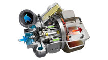 Der Turbo im Detail, variabel