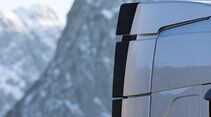 Der Volvo FH Aero wird durch neue aerodynamische Verbesserungen um bis zu 7 Prozent effizienter.