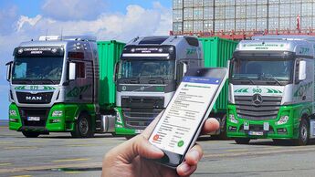 Der e-Frachtbrief von cargo support bei EKB Container Logistik