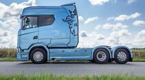 Der erste Prototyp des Scania NTG Longline.