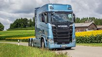 Der erste Prototyp des Scania NTG Longline.