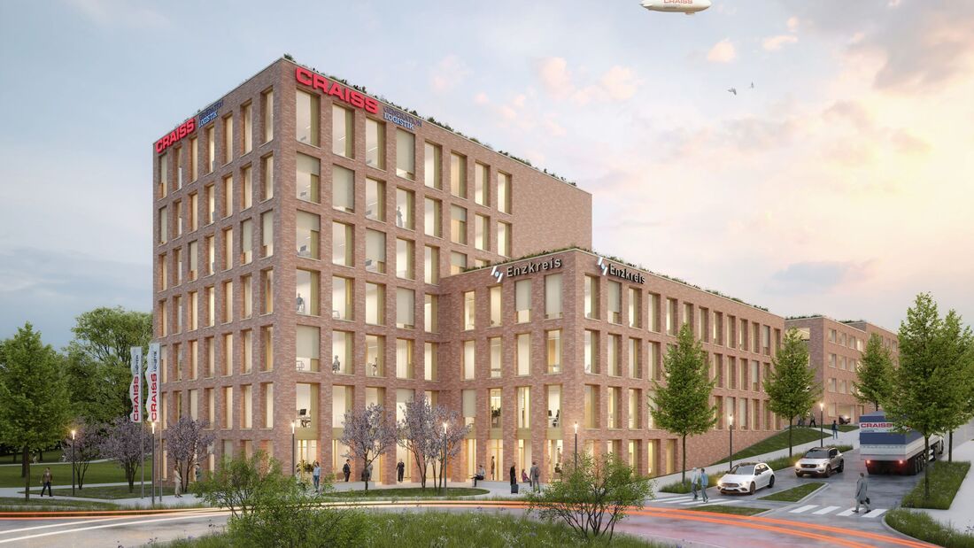 Der geplante Neubau soll Platz für rund 120 Craiss-Mitarbeitende und etwa 50 Mitarbeitende des Landratsamtes Enzkreis bieten.