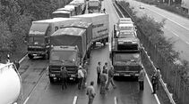 Der große Fahrerstreik, Beißner, Mercedes, Autobahn